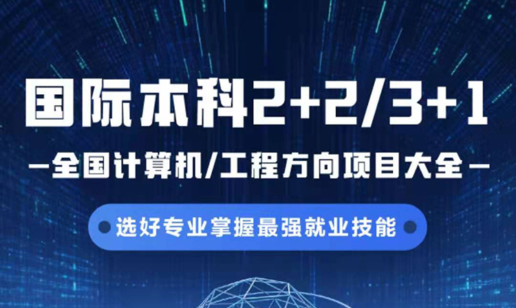 国际本科2+2/3+1计算机/工程方向项目