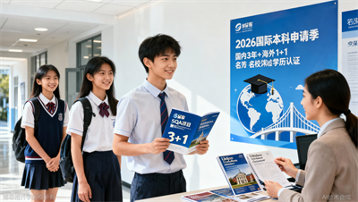 2026国际本科申请季，优选3+1模式稳拿海外学历